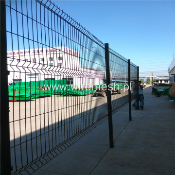 Commercial Galvanized steel Curved 3d Mesh Fence